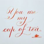 caligrafía myddna