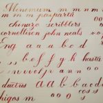 caligrafía myddna